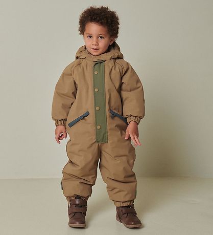 MarMar Flyverdragt - Oll - Walnut Block MarMar Flyverdragt - Oll - Walnut Block