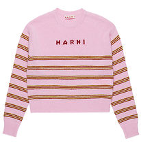 Marni Bluse - Cropped - Strik - Lilac Sachet Marni Bluse - Cropped - Strik - Lilac Sachet