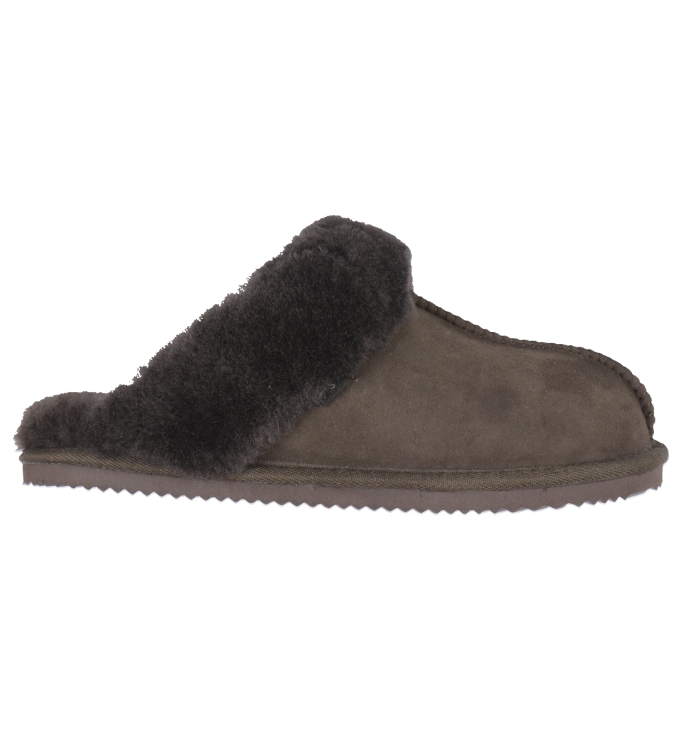 Rosemunde Hausschuhe - Wildleder - Kaffee Brown - Rosemunde - 37 - Hausschuhe