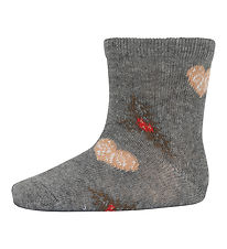 MP Strømper - Christmas - Grey Melange MP Strømper - Christmas - Grey Melange