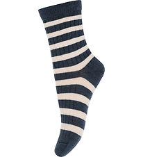 MP Socks - Wool - Elis - Dark Denim Melange MP Socks - Wool - Elis - Dark Denim Melange