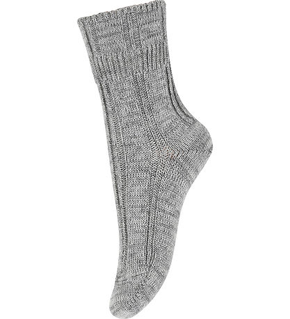 MP Strømper - Uld - Bee - Grey Melange