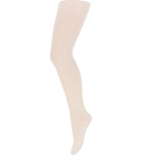 MP Tights - Wool - Rib - Irene - Ecru