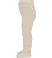 MP Tights - Wool - Rib - Aria - Ecru