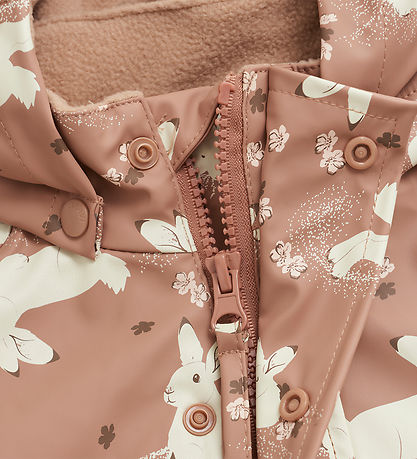 CeLaVi Regndragt m. Fleece - Tawny Brown CeLaVi Regndragt m. Fleece - Tawny Brown