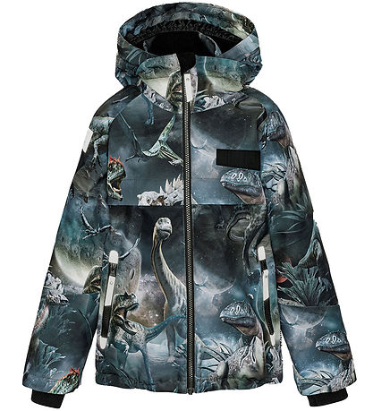 Molo Winter Coat - Castor - Dino in Space