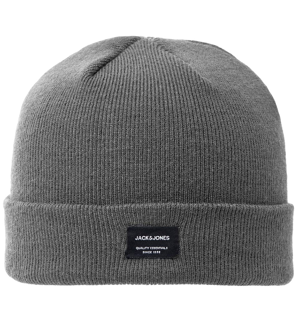 Jack & Jones Mütze - Strick - JacDna - Grey Melange - Jack & Jones - L/XL - Mützen