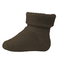 MP Strømper - Uld - Brown Melange