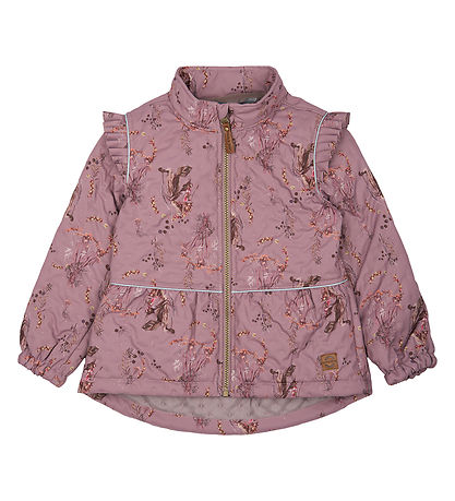 Mikk-Line Termotøj - Twilight Mauve m. Flæser