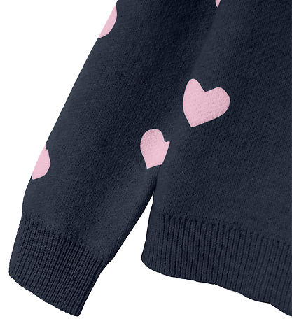 Name It Bluse - Strik - NmfOdessa Ls Knit - Dark Sapphire Name It Bluse - Strik - NmfOdessa Ls Knit - Dark Sapphire