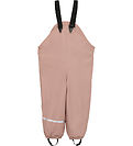 CeLaVi Regnbukser m. For/Seler - PU Overall - Misty Rose