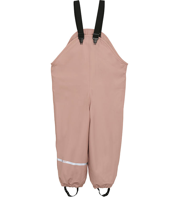 CeLaVi Regnbukser m. For/Seler PU Overall - Misty Rose