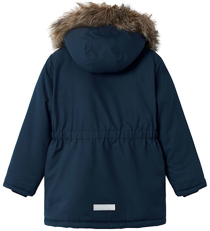 Name It Vinterjakke - NkfMaster05 Parka - Dark Sapphire