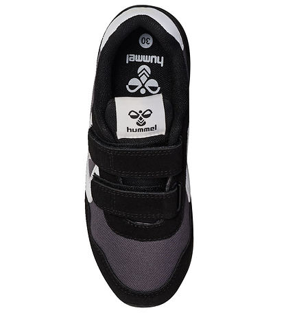 Hummel Sko - Reflex Double Multi JR - Sort/Asphalt
