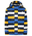 LEGO® Wear Regnjakke - PU - LWJonathan 102 - Blå m. Striber LEGO® Wear Regnjakke - PU - LWJonathan 102 - Blå m. Striber