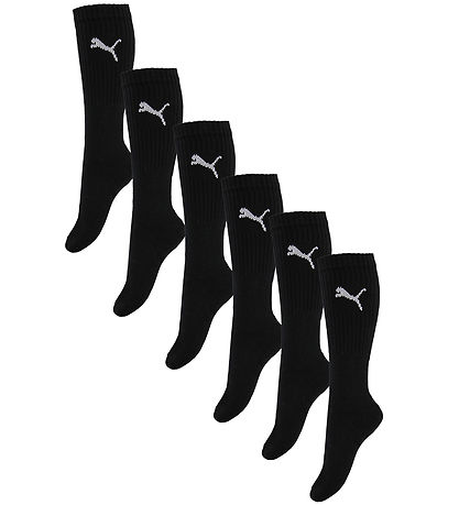 Puma Strømper - 6-pak -  Crew - Black