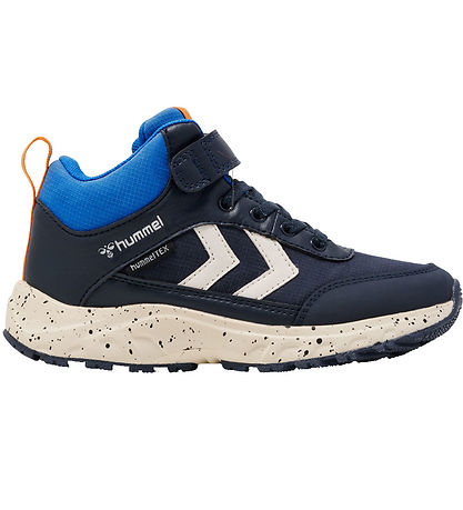 Hummel Støvler - Root Tex Jr - Black Iris/Marshmellow Hummel Støvler - Root Tex Jr - Black Iris/Marshmellow
