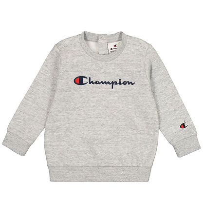 Champion Sweatsæt - Crewneck - New Oxford Grey Melange Champion Sweatsæt - Crewneck - New Oxford Grey Melange