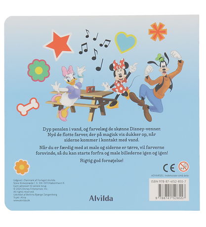 Alvilda Malebog - Mal Med Vand - Disney Mickey Og Venner Alvilda Malebog - Mal Med Vand - Disney Mickey Og Venner