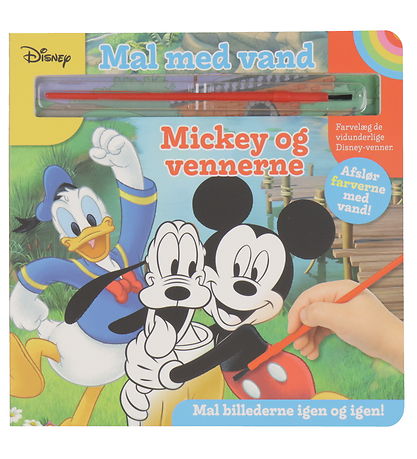 Alvilda Malebog - Mal Med Vand - Disney Mickey Og Venner Alvilda Malebog - Mal Med Vand - Disney Mickey Og Venner