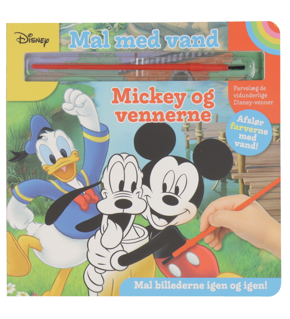 Alvilda Malbuch - Malen mit Wasser - Disney Mickey und Freunde - Alvilda - One Size - Malbücher