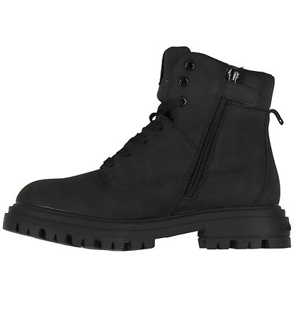 Calvin Klein Støvler - Lace-Up - Sort