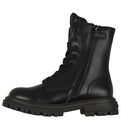 Calvin Klein Støvler - Lace-Up - Sort
