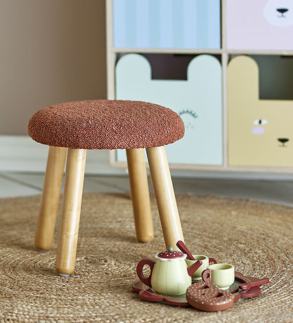 Bloomingville Taburet - Aksel - 30x29 cm - Brun Bloomingville Taburet - Aksel - 30x29 cm - Brun