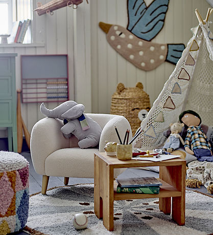 Bloomingville Loungestol - Cade - Hvid Bloomingville Loungestol - Cade - Hvid