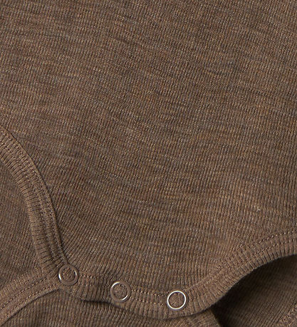 Name It Body l/æ - Uld - Rib - NbmWossa - Walnut
