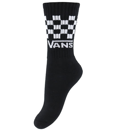 Vans Strømper - 3-pak - Drop V Classic Check Crew - Sort/Hvid/Gr