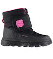 Geox Vinterstøvler - Willaboom - Sort/Fuchsia Geox Vinterstøvler - Willaboom - Sort/Fuchsia