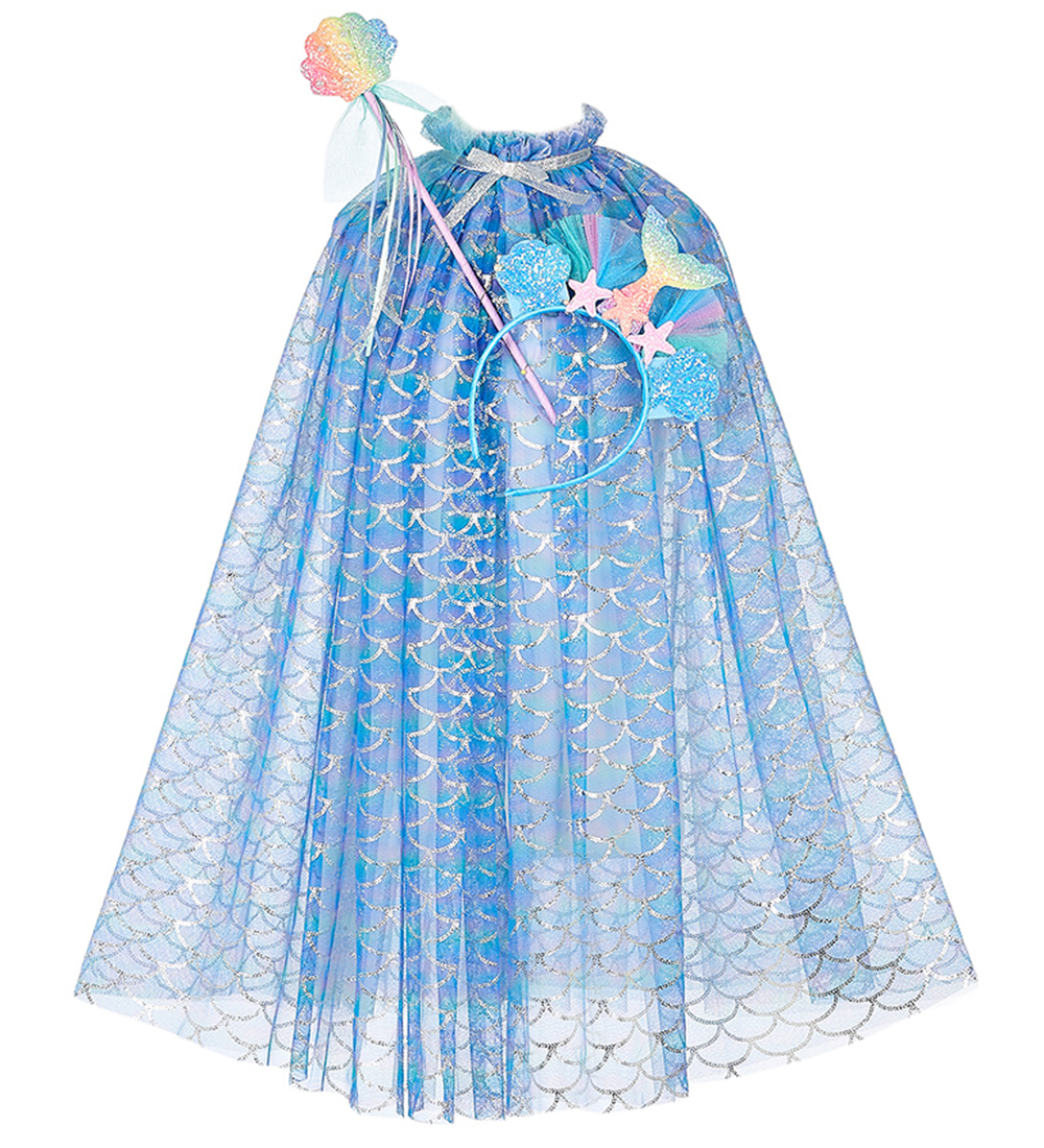 Dguisement Souza - Cape av Baguette MagiqueQueue - Marlya Sir - Souza - 5-7 ans 110-122 - Costumes 40$