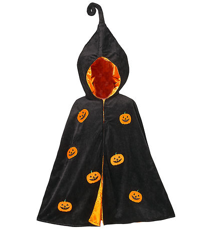Souza Udklædning - Kappe - Halloween Pumpkin - Sort Souza Udklædning - Kappe - Halloween Pumpkin - Sort