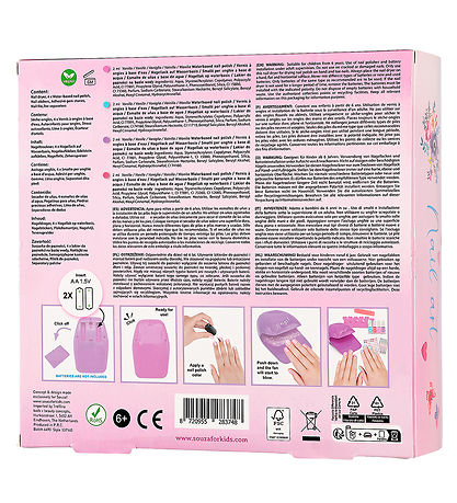 Souza Neglesæt - Nail Dryer & Nail Polish Souza Neglesæt - Nail Dryer & Nail Polish