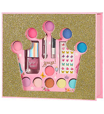 Souza Sminkesæt - Øjenskygge/Neglelak/Stickers - Crown Souza Sminkesæt - Øjenskygge/Neglelak/Stickers - Crown