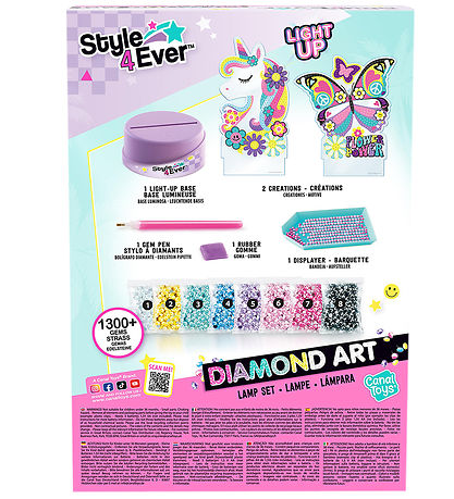 Style 4 Ever Diamond Art Lampesæt Style 4 Ever Diamond Art Lampesæt