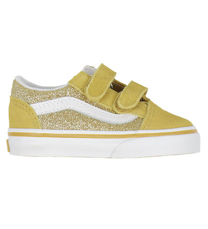 Vans Sko - Old Skool V - Champagne Gold m. Glimmer Vans Sko - Old Skool V - Champagne Gold m. Glimmer