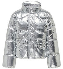 Kids Only Dynejakke - KogPearl - Silver Kids Only Dynejakke - KogPearl - Silver