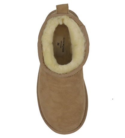 Rosemunde Bamsestøvler - Ruskind - Almond Rosemunde Bamsestøvler - Ruskind - Almond