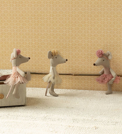 Maileg Mus - Lillesøster - Ballerina - Off White Maileg Mus - Lillesøster - Ballerina - Off White