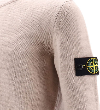 Stone Island Bluse - Strik - Natural Beige Stone Island Bluse - Strik - Natural Beige