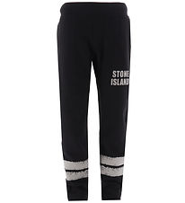 Stone Island Sweatpants - Sort m. Refleks Stone Island Sweatpants - Sort m. Refleks