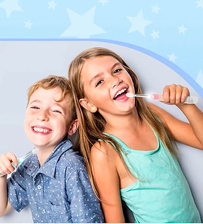 Neno Elektrisk Tandbørste m. Lys - Fratelli - Blå