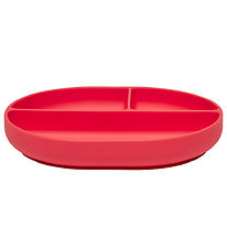 OYOY Tallerken - Enkei Suction - Silikone - Cherry Red OYOY Tallerken - Enkei Suction - Silikone - Cherry Red