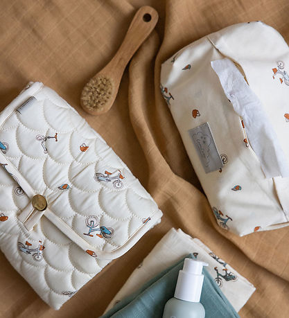 Cam Cam Vådserviet Etui - 22x16,5x5 cm - Bicycles