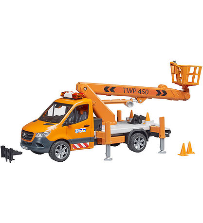 Bruder Arbejdsmaskine - MB Sprinter m. Abejdsplatform... - 02679