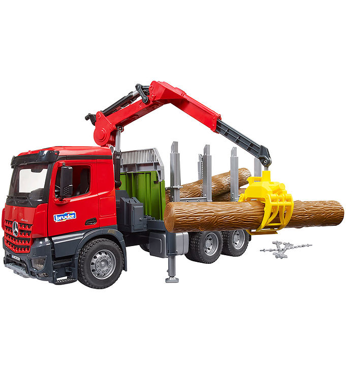 Bruder Lastbil - MB Arocs Tømmerlastbil - 03669