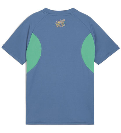 Puma T-shirt - Neymar JR BNA - Blue Horizon/Pelé Yellow