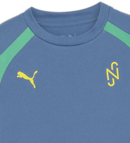 Puma T-shirt - Neymar JR BNA - Blue Horizon/Pelé Yellow